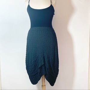 Cannisse Tiered/Layered Gray Skirt